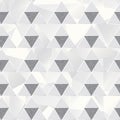 White triangle seamless pattern with grunge effect Royalty Free Stock Photo