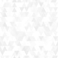 White triangle seamless pattern Royalty Free Stock Photo