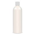 White Tubular Shampoo Bottle. Cosmetic Mockup Royalty Free Stock Photo