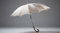 White Umbrella On Gray Background: Absinthe Culture Inspired Hard Surface Modeling