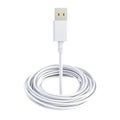 Usb cable white cord connector device technology equipment  isolated on transparent background Royalty Free Stock Photo