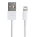 White usb mobile charging cable