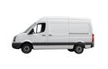 White van Royalty Free Stock Photo