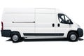 White van Royalty Free Stock Photo