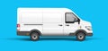 White Van For logistics Royalty Free Stock Photo