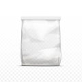 White Vertical Sealed Transparent Plastic Bag