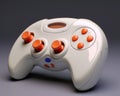 a white video game controller Royalty Free Stock Photo