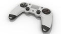 White video game controller Royalty Free Stock Photo