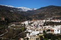 White village, Cadiar, Spain. Royalty Free Stock Photo