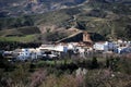 White village, Cadiar, Spain. Royalty Free Stock Photo