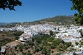 White village, Competa, Spain. Royalty Free Stock Photo