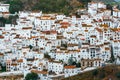 White village pueblo blanco Casares, Andalusia, Spain Royalty Free Stock Photo