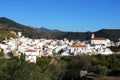 White village, Sedella, Spain. Royalty Free Stock Photo