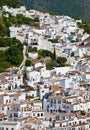 The white villiage of Frigiliana, Andalucia, Spain