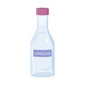 White Vinegar Bottle Royalty Free Stock Photo