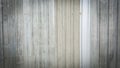 White vintage corrugated metal or zinc texture surface or galvanize steel in the vertical line background or texture