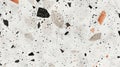 White Wall With Black, Orange, and White Speckles Royalty Free Stock Photo