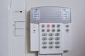 White wall mounted entry phone system