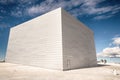 White wall of norway opera house, Norway Royalty Free Stock Photo