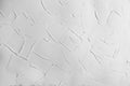 White wall stucco plaster texture, background with right angles Royalty Free Stock Photo