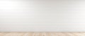 White wall and wooden floor interior Royalty Free Stock Photo