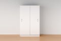 Wardrobe with closed sliding doors