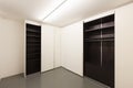 Closet with open doors Royalty Free Stock Photo