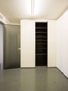 Closet with open doors Royalty Free Stock Photo