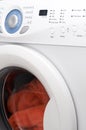 White washing machine Royalty Free Stock Photo