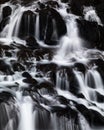 White water on Black rock