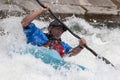 White water canoeing Royalty Free Stock Photo