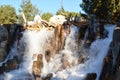 White water fall showing the purity