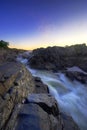 White water in Great Falls National Park Virginia Royalty Free Stock Photo