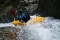 White water kayaker