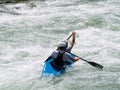 White water kayaking