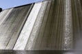 Llys y Fran Reservoir Dam overflow