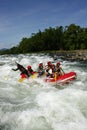 White Water Rafting in Cagayan De Oro Philippines Royalty Free Stock Photo