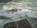 White Water Rifting Royalty Free Stock Photo