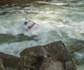 White Water Rifting Royalty Free Stock Photo