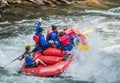 White Water Rifting Royalty Free Stock Photo