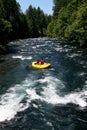 White water river rafting Royalty Free Stock Photo