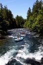 White water river rafting Royalty Free Stock Photo