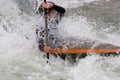 White Water Slalom Royalty Free Stock Photo