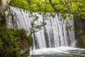 The White Waterfall French: `La Cascade Blanche` near Pont-en-Royans