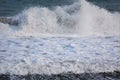 White waves Royalty Free Stock Photo