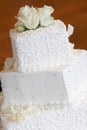 White Wedding Cake Royalty Free Stock Photo