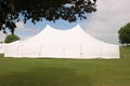 White wedding party tent