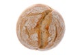 White wheat round bread