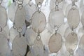 White Wind Chimes Royalty Free Stock Photo