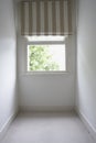 White window with curtain